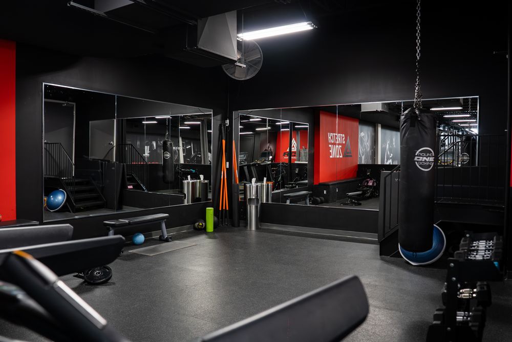ACE stretch zone and functional training area